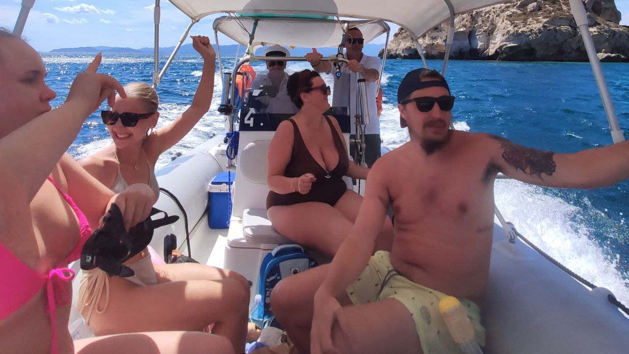 Momentos a bordo durante el tour